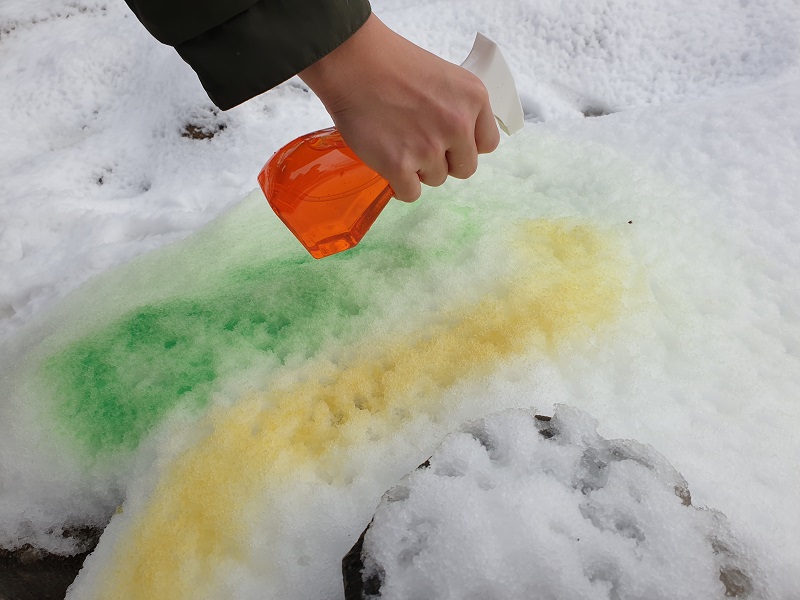 Spielideen im und mit Schnee